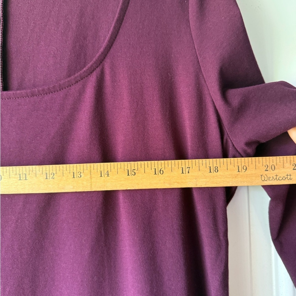 Ava & Viv midi purple body con dress - Picture 4 of 5